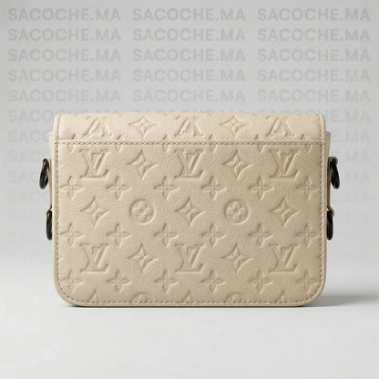 Sacoche LV monogram Beige : Main & Bandoulière
