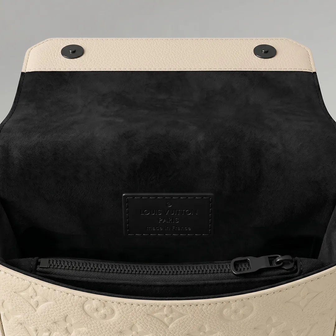 Sacoche LV monogram Beige : Main & Bandoulière