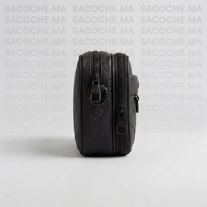Pochette bandoulière LV monogram noir