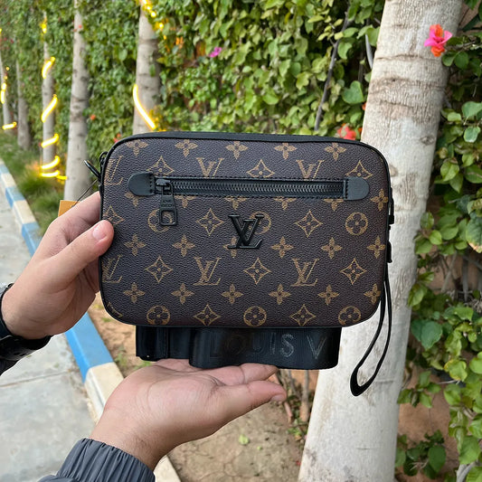 LV Sacoche Bandoulière Premium - Marron