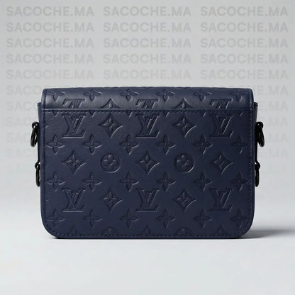 Sacoche LV monogram bleu marine : Main & Bandoulière