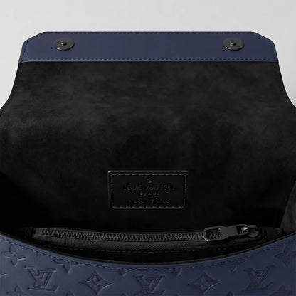 Sacoche LV monogram bleu marine : Main & Bandoulière