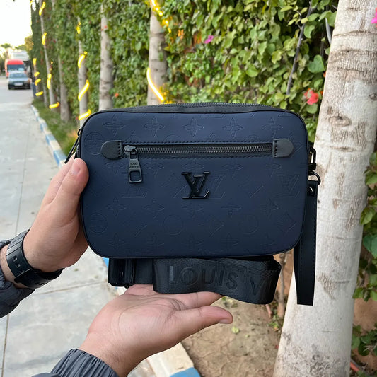 LV Sacoche Bandoulière Premium - Bleu marine