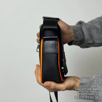 LV Monogram Noir*Orange  – 20x17CM