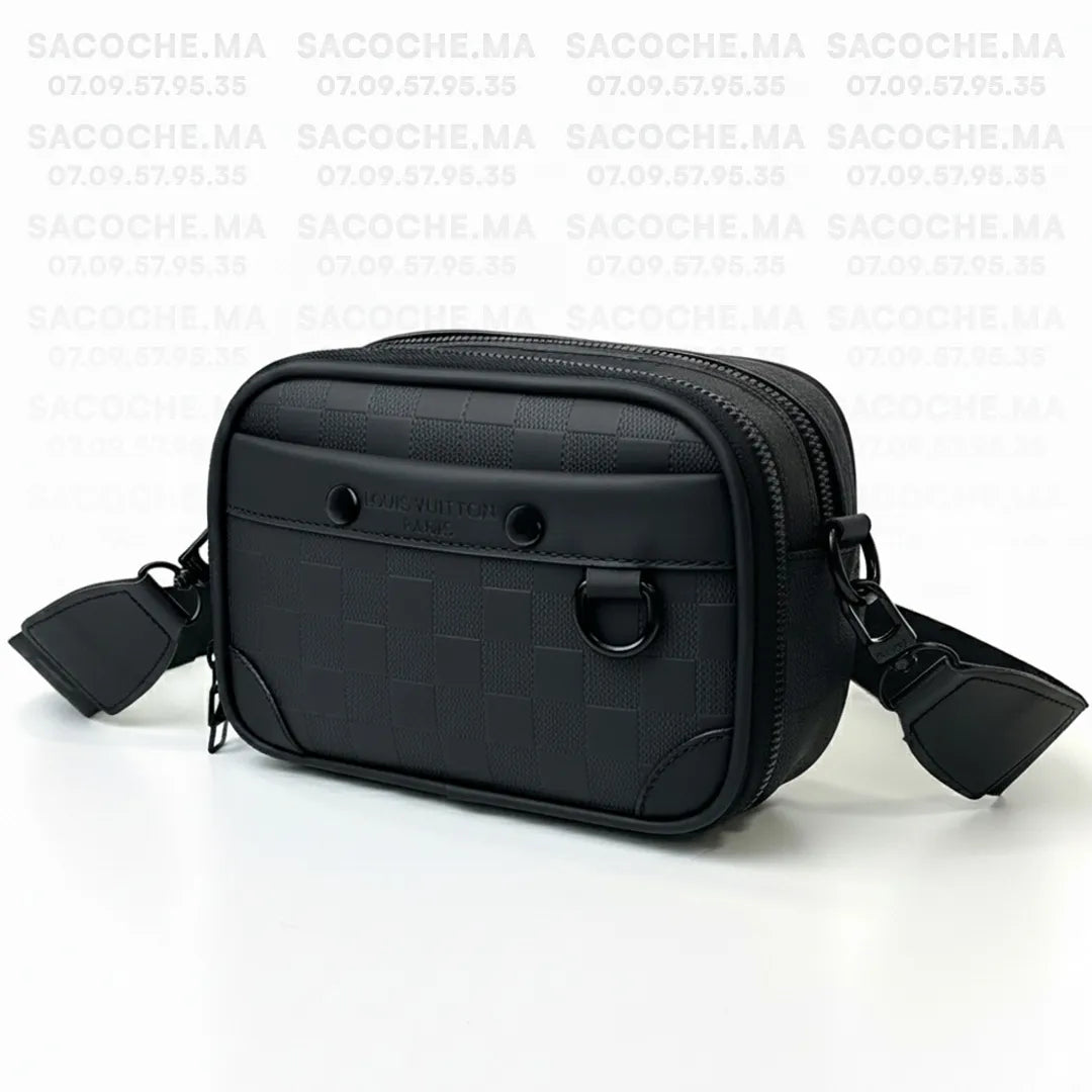 L.V Pochette Bandoulière Damier Noir