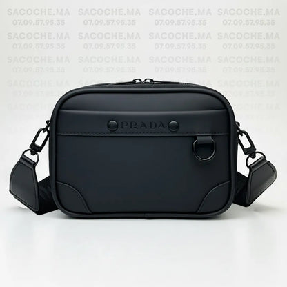 Prada Pochette Bandoulière Simple Noir