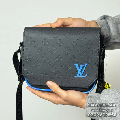 LV Monogram Noir*Bleu  – 20x17CM