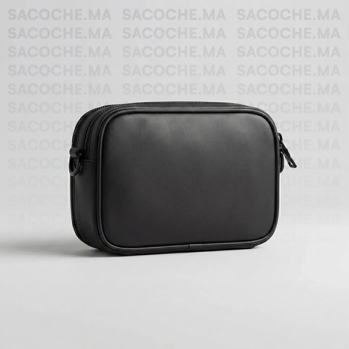Pochette bandoulière LAC.O.STE Simple noir