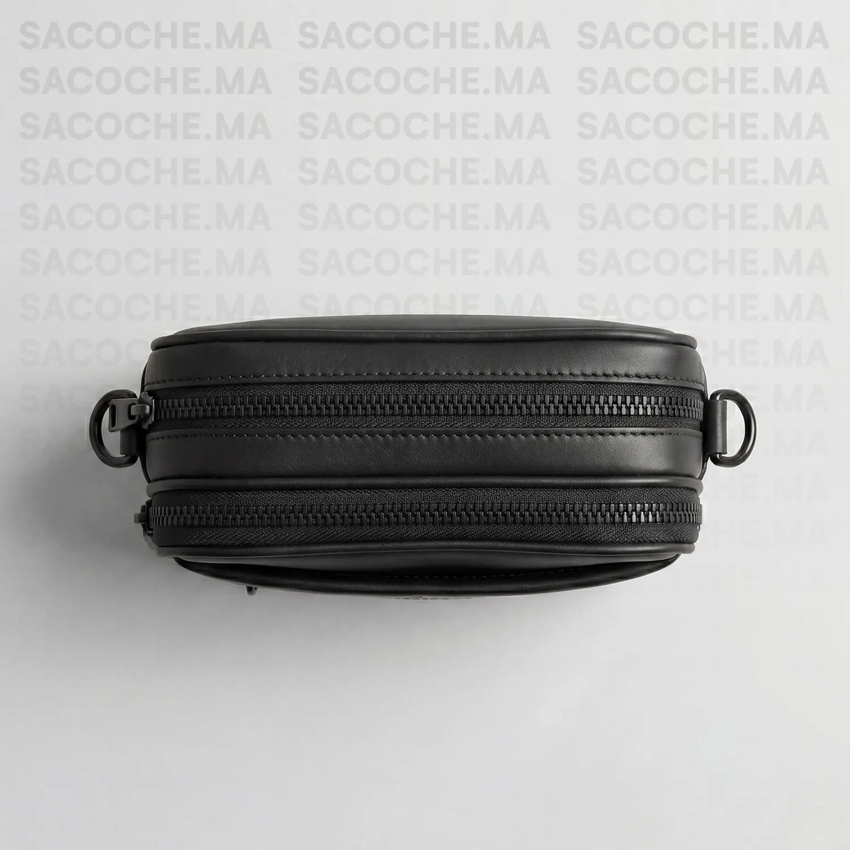 Pochette bandoulière LAC.O.STE Simple noir
