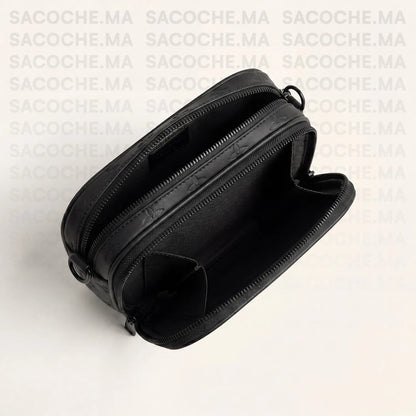 Pochette bandoulière LV monogram noir