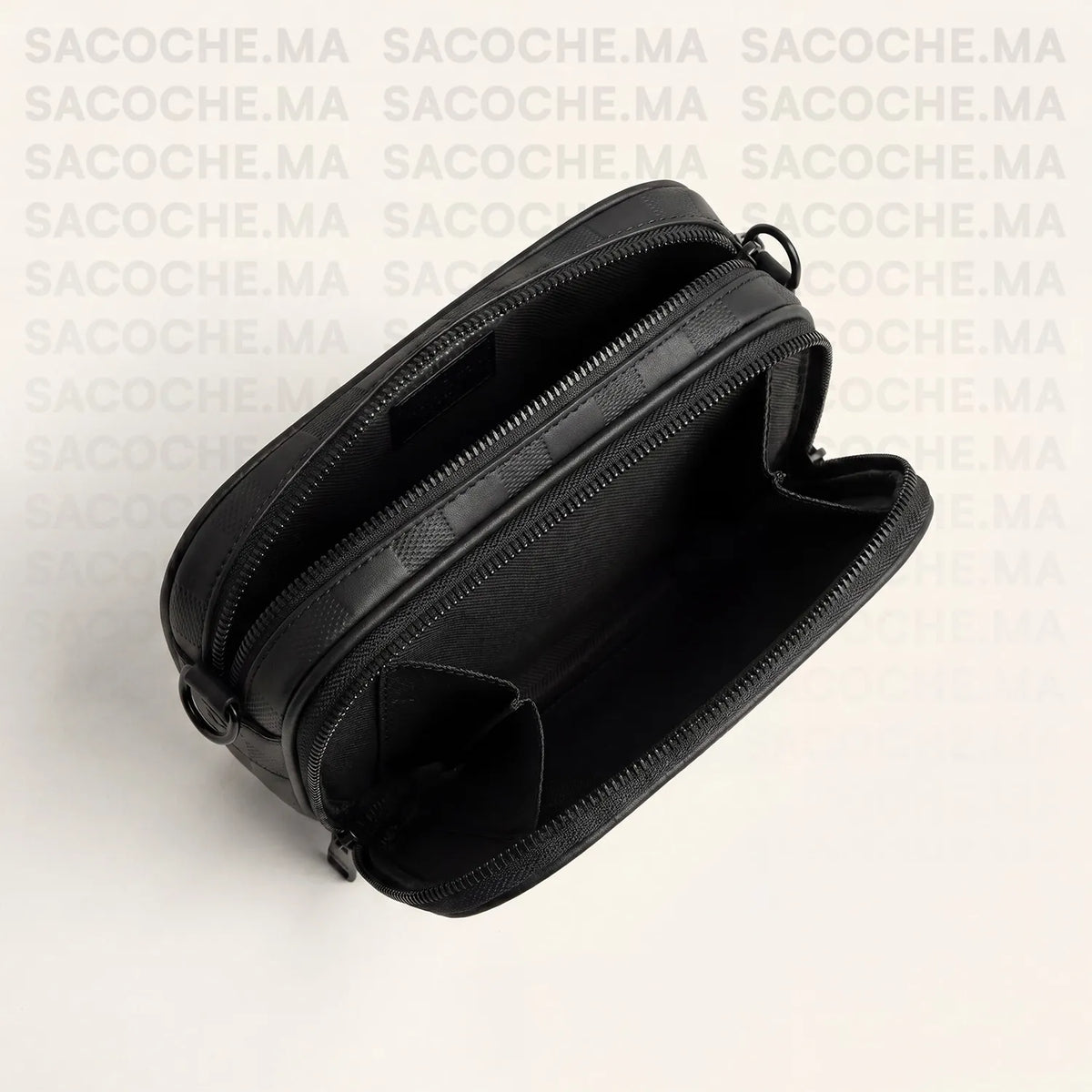 Pochette bandoulière LV Damier noir