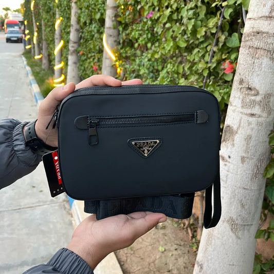 P R A D A Sacoche Bandoulière Premium - Noir