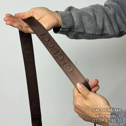 GG Monogram Beige*Marron – 20x17CM