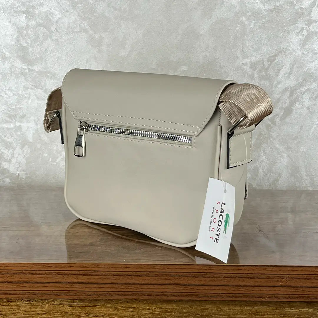 Sacs Lacoste Beige – 20x17CM