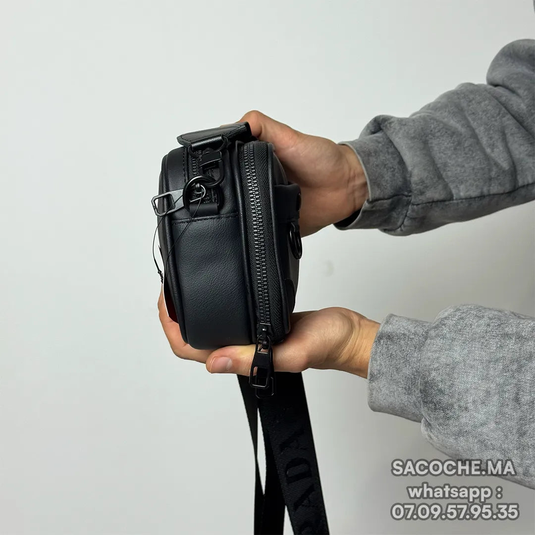 P r a d a Pochette Bandoulière Simple Noir