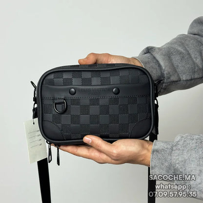 LV Pochette Bandoulière Damier Noir