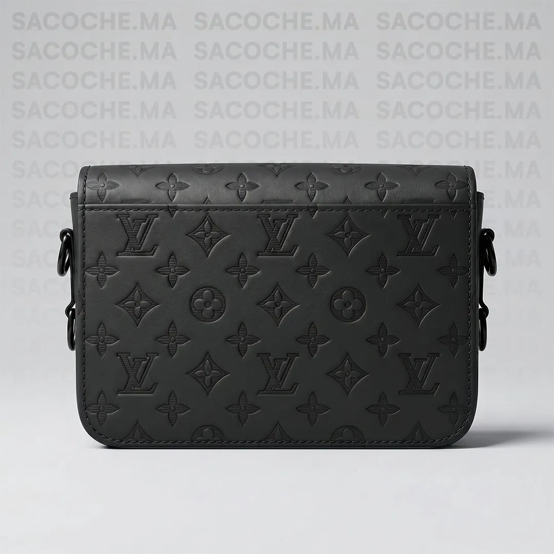 Sacoche LV monogram noir : Main & Bandoulière