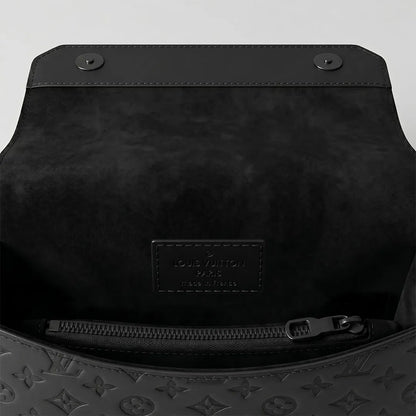 Sacoche LV monogram noir : Main & Bandoulière