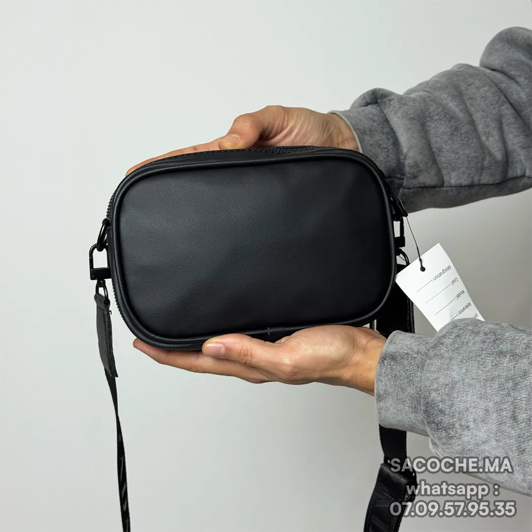 P r a d a Pochette Bandoulière Simple Noir