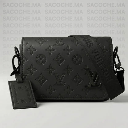 Sacoche LV monogram noir : Main & Bandoulière