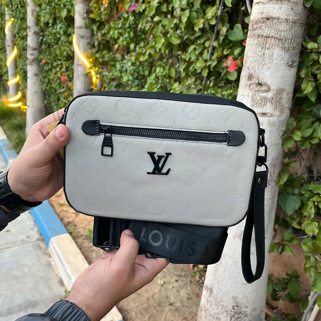 LV Sacoche Bandoulière Premium - Beige