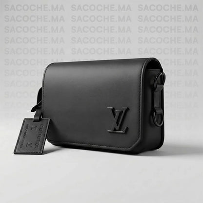 Sacoche LV simple noir : Main & Bandoulière