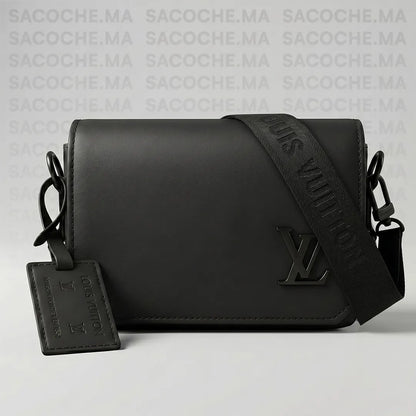 Sacoche LV simple noir : Main & Bandoulière