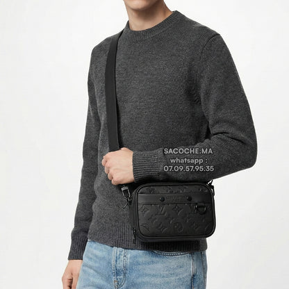 L.V Pochette Bandoulière Monogram Noir