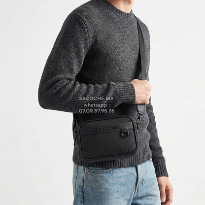Prada Pochette Bandoulière Simple Noir