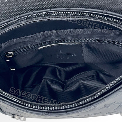 L.V Sac bandoulière Damier Noir – 20x17CM