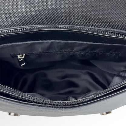 L.V Sac bandoulière Damier Noir – 24x20CM