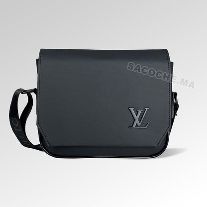 L.V Sac bandoulière Simple Noir – 24x20CM