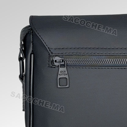 L.V Sac bandoulière Simple Noir – 24x20CM