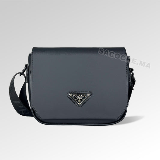 PRADA Sac bandoulière Simple Noir – 20x17CM